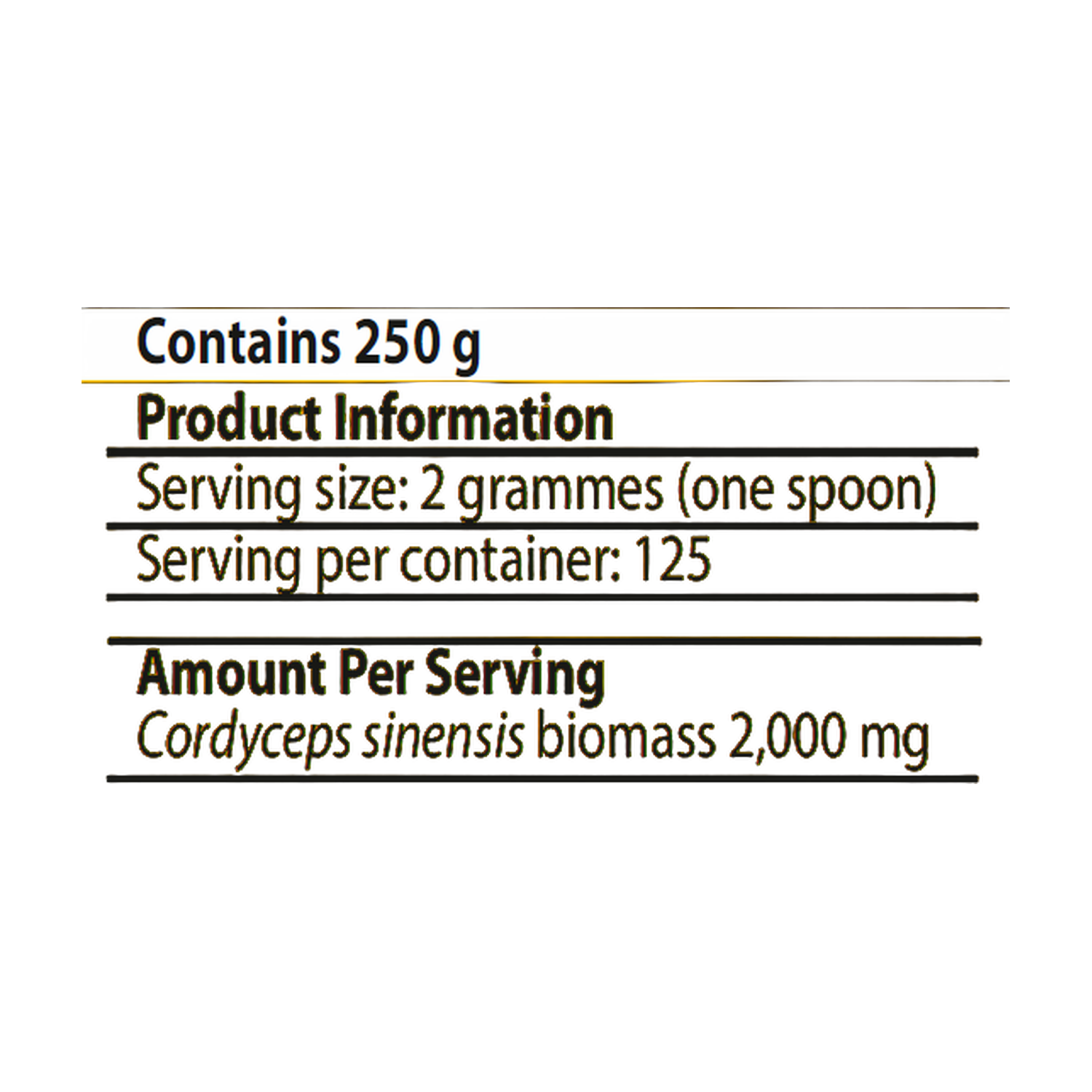 Cordyceps-MRL ™ 250g