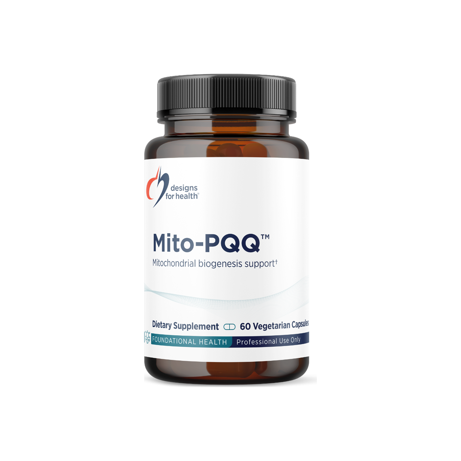 A supplement container of Mito-PQQ™ by Designs for Health - USA
