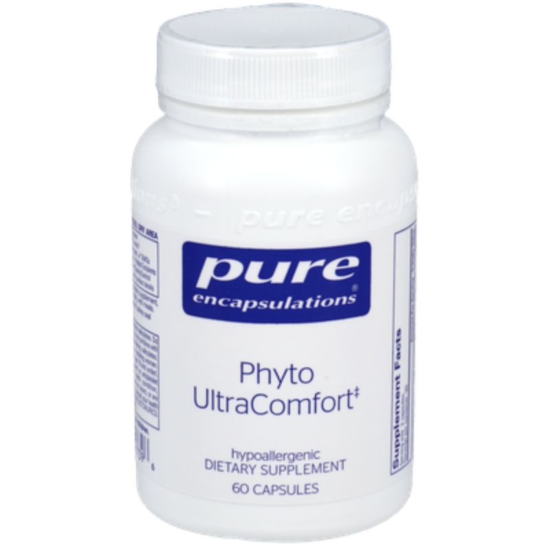 A Supplement container with the name Phyto UltraComfort by Pure Encapsulations.
