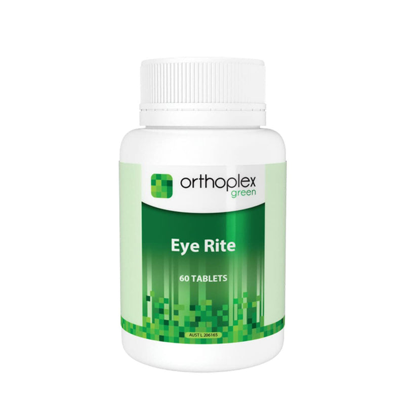 A Supplement container with the name Eye Rite by Orthoplex.