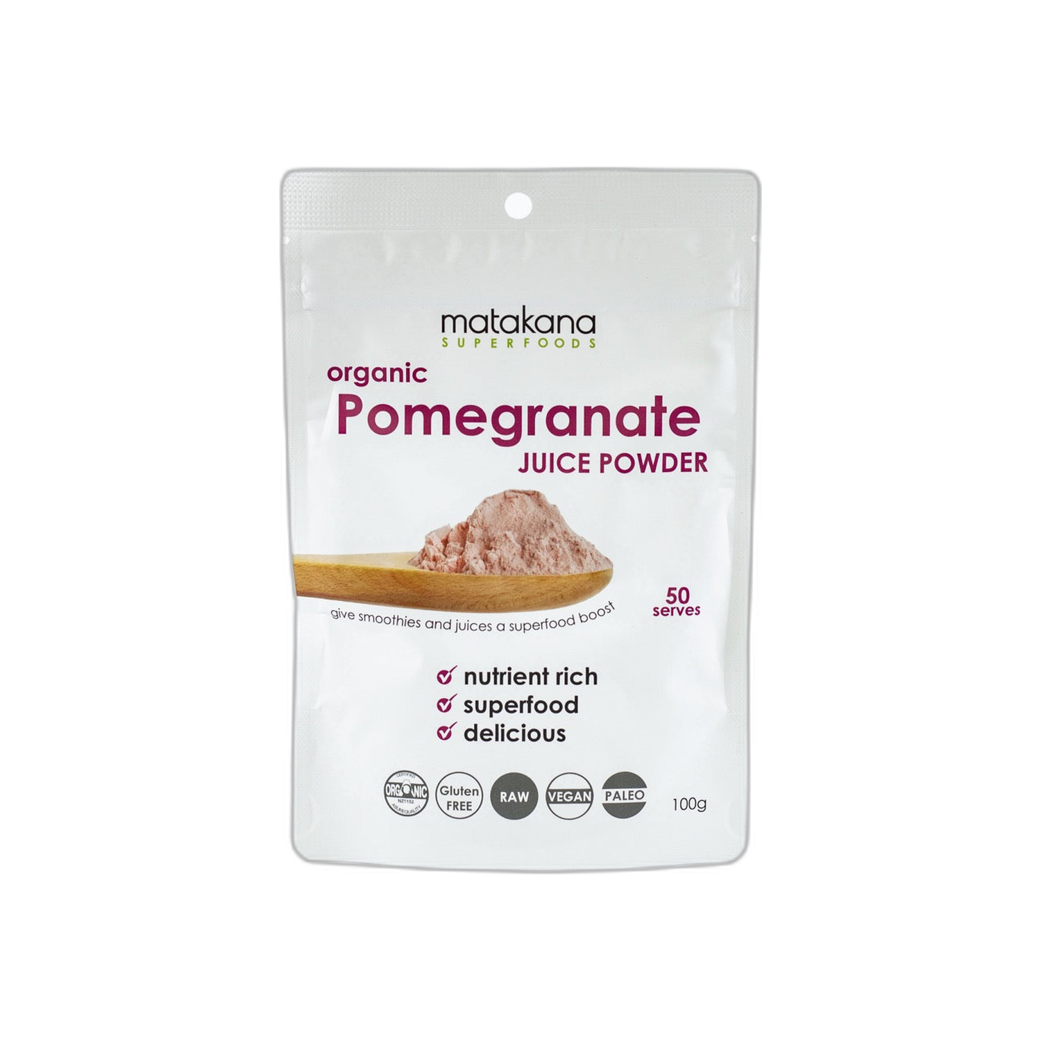 Organic Pomegranate Juice Powder