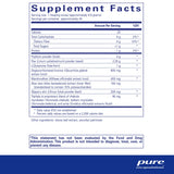 Ingredients: Psyllium powder, Flax, L-Glutamine, Deglycyrrhizinated licorice, Marshmallow, Aloe vera, Slippery elm, Triphala.