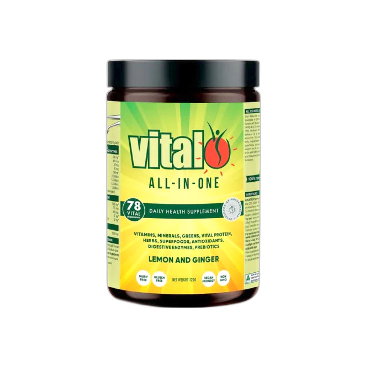 Vital All In One Lemon & Ginger