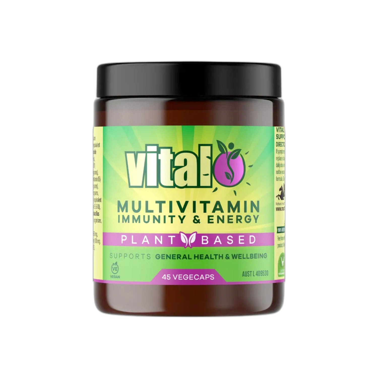 Vital Multi Immunity & Energy 45 vcaps