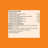 Ingredients including Cordyceps sinensis, hyphae, Trametes versicolor, Coriolus/Kawaratake, Ganoderma lucidum, Reishi, Lentinula edodes, Shiitake.