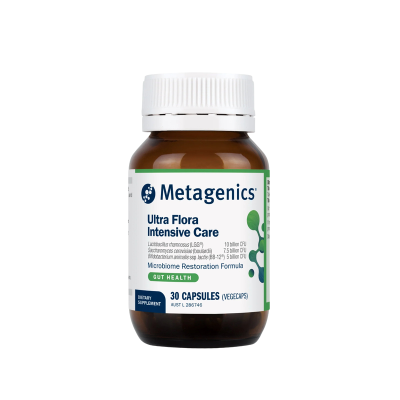 A supplement called Ultra Flora Intensive Care by Metagenics.