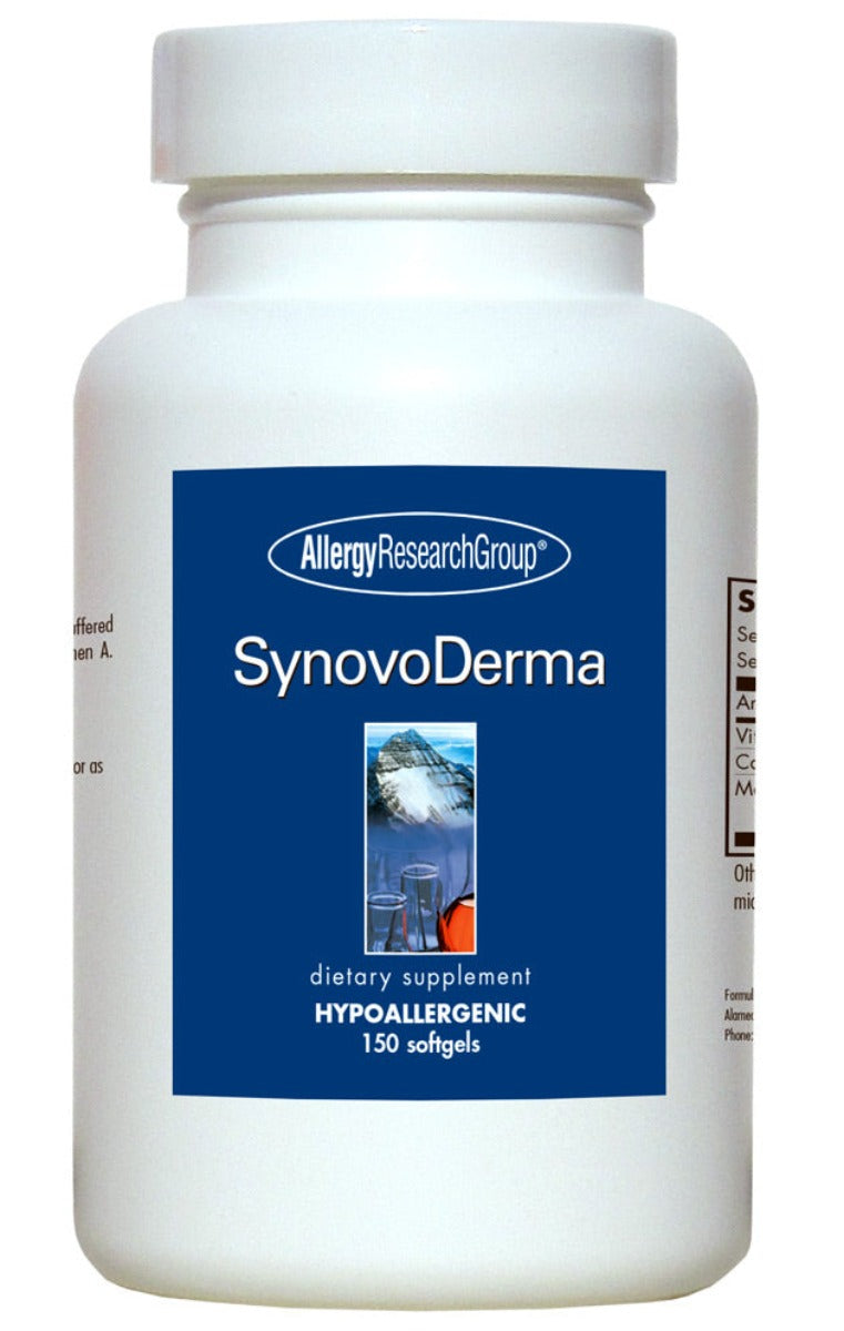 An image of a supplement with the name SynovoDerma
