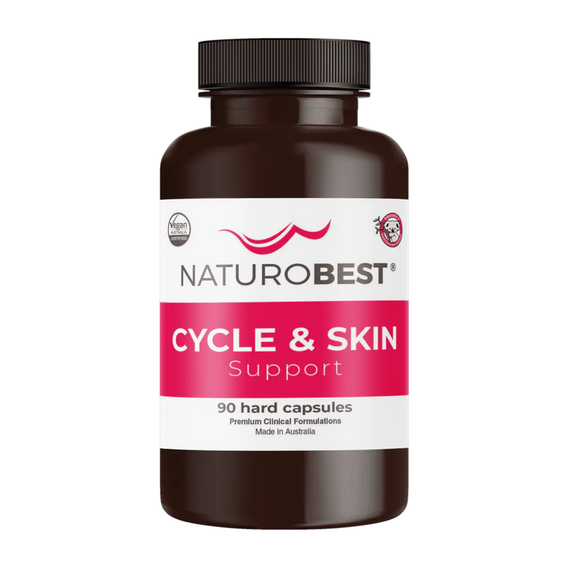 image of Naturobest cycle and skin support 90 capsules