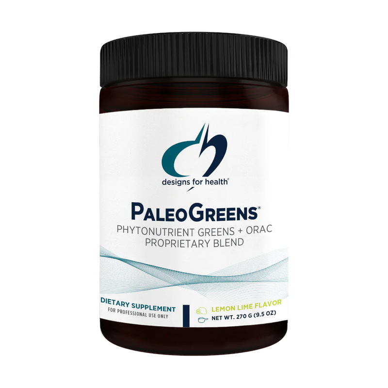 Image of PaleoGreens (Lemon-Lime) 270g product by Designs for Health - USA.
1200x1200