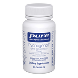 A Supplement container with the name Pycongenol by Pure Encapsulations.
