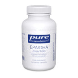 A Supplement container with the name EPA/DHA Essentials (90 Soft gels)by Pure Encapsulations.