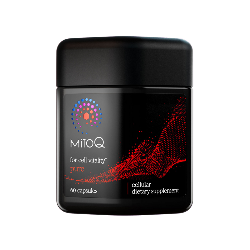 An image of a supplement called Mitoq pure