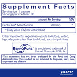 Ingredients: BenfoPure (benfotiamine 200mg.