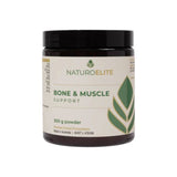 A Supplement container with the name Bone & Muscle Support (300g) by Naturoelite.