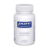A Supplement container with the name L-Carnitine by Pure Encapsulations.