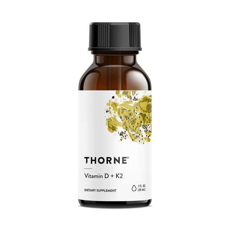 A supplement called Vitamin D + K2 by Thorne.