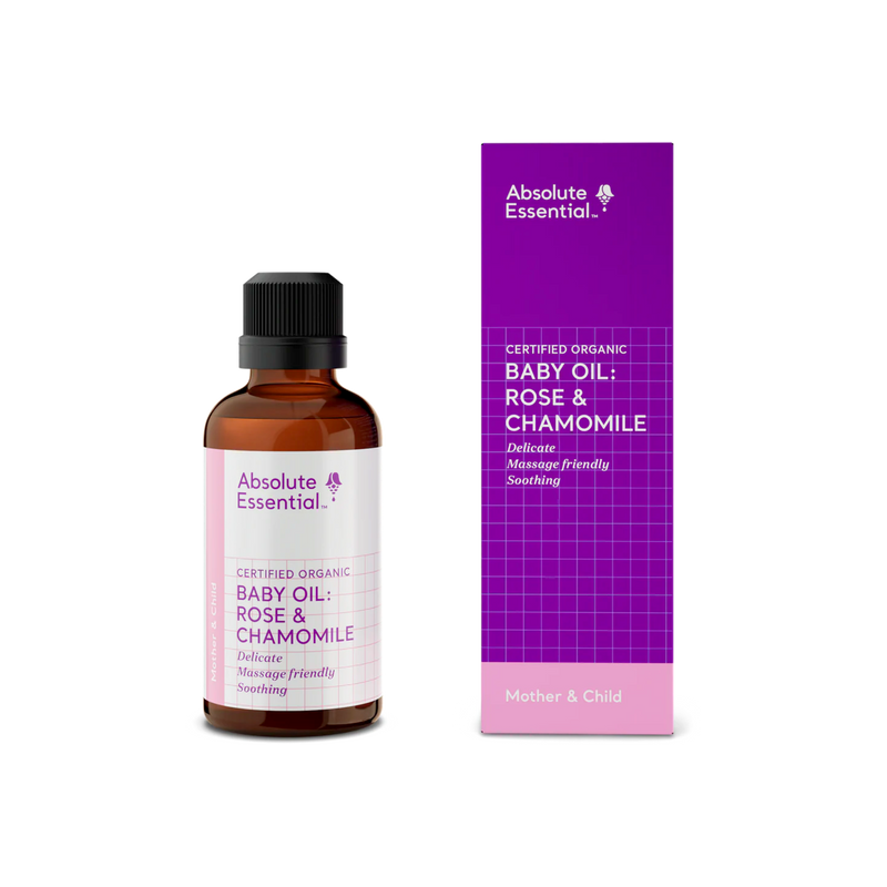 Baby Oil: Rose & Camomile 50ml