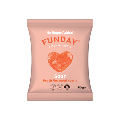 Sour Peach Hearts