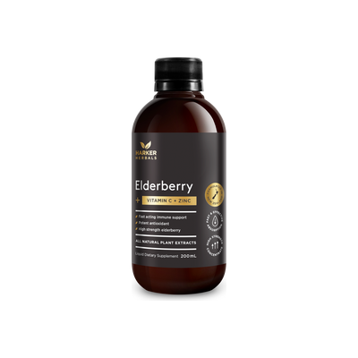 Vitamin C Elderberry + Zinc 200ml