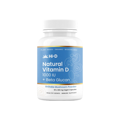 Natural Vitamin D 1000IU + Beta-Glucan