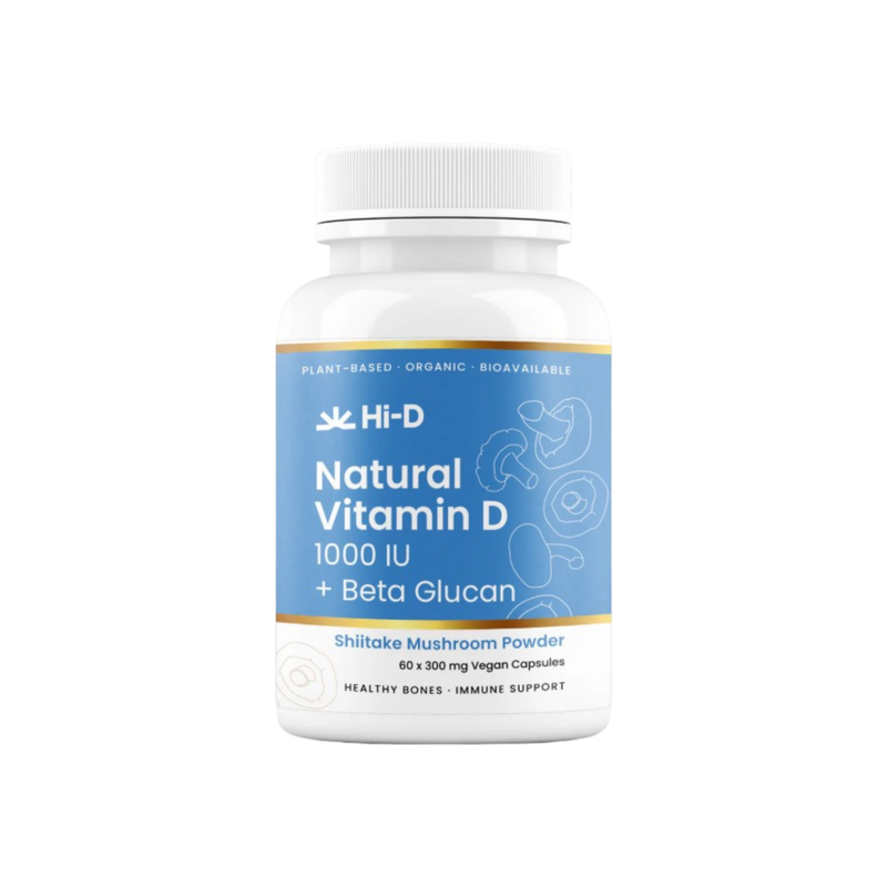 Natural Vitamin D 1000IU + Beta-Glucan