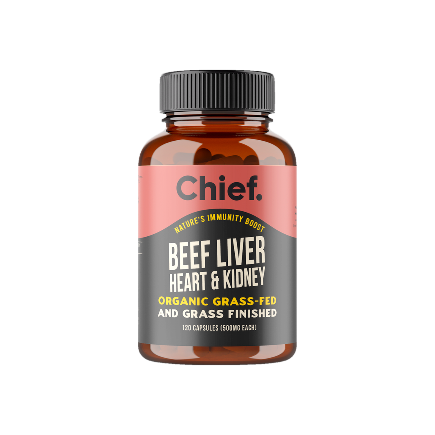 Beef Liver, Heart & Kidney 120caps