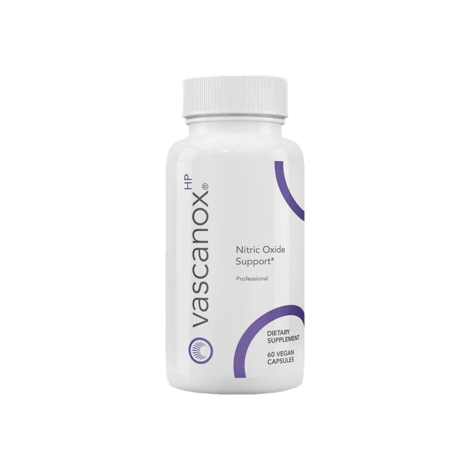 A supplement container of Vascanox HP 60c by Calroy Health Sciences