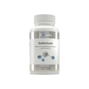 A Supplement container with the name Selenium by RN Labs.