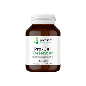 A supplement container of Pro-Cell Defender by Juvesen