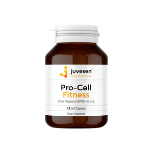 A supplement container of Pro-Cell Fitness by Juvesen