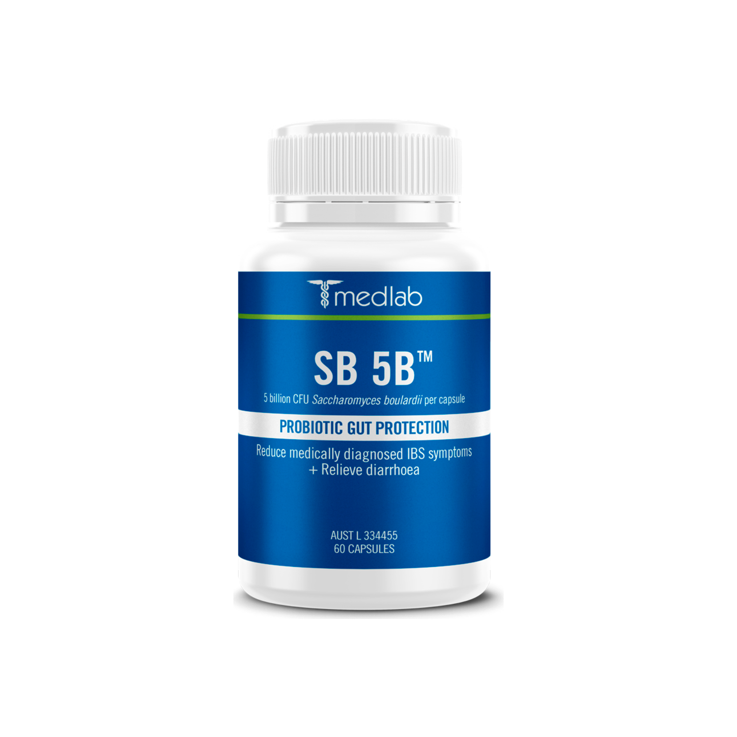 A supplement container of SB 5B™ by Medlab