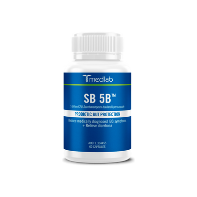 A supplement container of SB 5B™ by Medlab