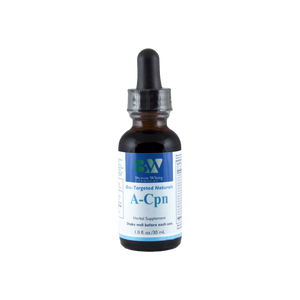 A supplement container of A-CPN by Byron White Formulas
