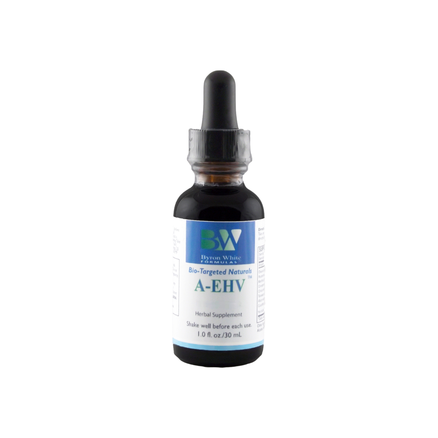 A supplement container of A-EHV by Byron White Formulas