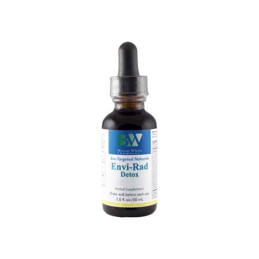A supplement container of ENVI-RAD by Byron White Formulas