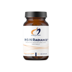 A supplement container of H-S-N Radiance™ by Designs for Health - USA