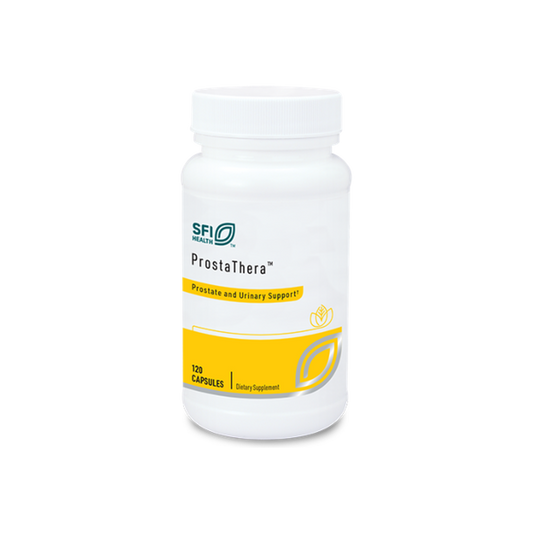 A supplement container of Prostathera™ by SFI Health
