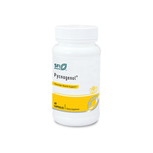 A supplement container of Pycnogenol® by SFI Health