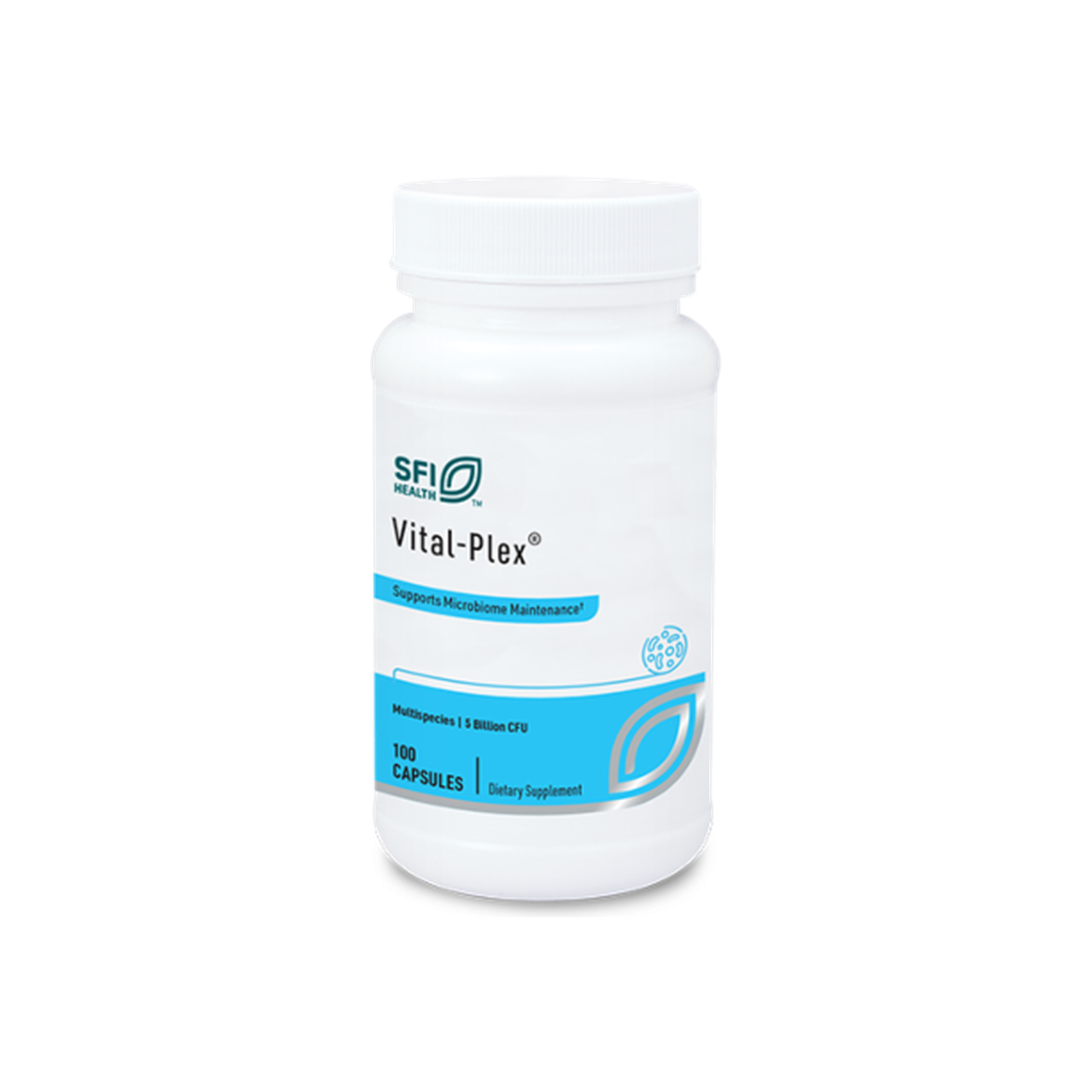 A supplement container of Vital-Plex® by SFI Health