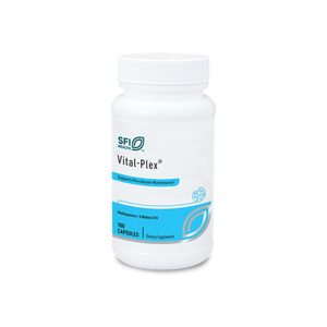A supplement container of Vital-Plex® by SFI Health