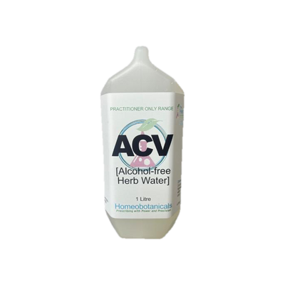 A supplement container of Herb Water (ACV) by Homeobotanicals