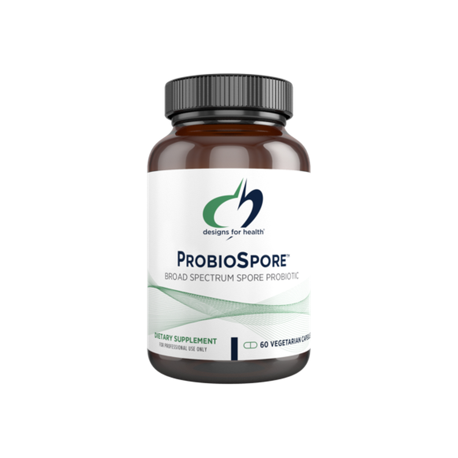 A supplement container of ProbioSpore™ by Designs for Health - USA