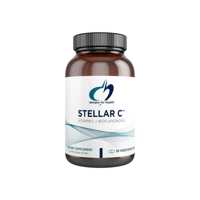 A supplement container of Stellar C™ by Designs for Health - USA