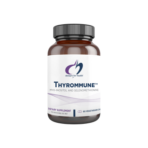 A supplement container of Thyrommune™ by Designs for Health - USA