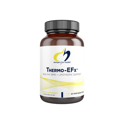 A supplement container of Thermo-EFx by Designs for Health - USA