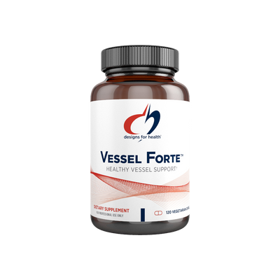 A supplement container of Vessel Forte™ by Designs for Health - USA