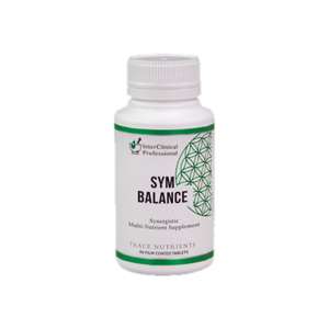 A supplement container of Sym Balance by Interclinical Laboratories