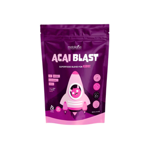A supplement container of Acai Blast by Matakana Superfoods