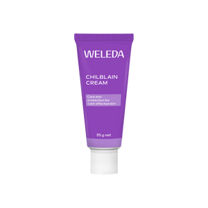 A supplement container of Chilblain Cream by Weleda
