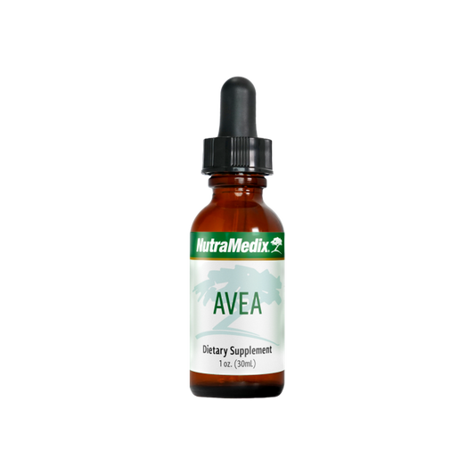 A supplement container of Avea - Mood by NutraMedix